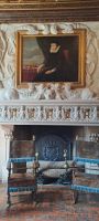 Chenonceau, Kamin im Schlafzimmer Diana von Poitier &ndash; &copy; Katja Haubold (Eberhardt TRAVEL)
