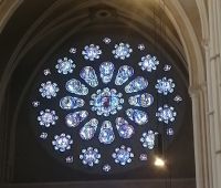 Die Innenseite der Rosette in der Kathedrale von Chartres &ndash; &copy; Alicia Eckert (Eberhardt TRAVEL)