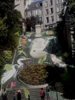 Bunte Treppe in Blois &ndash; &copy; Alicia Eckert (Eberhardt TRAVEL)