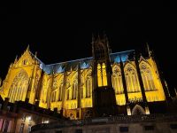 Nächtliche Kathedrale in Metz