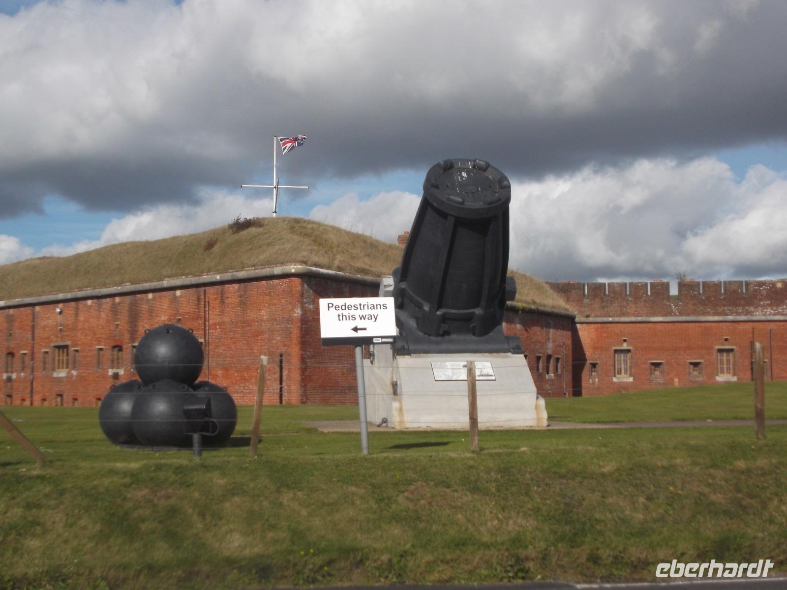 der große Mörser - Artilleriesammlung Fort Nelson &ndash; &copy; Michael Krause (Eberhardt TRAVEL)