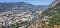 In Grenoble mündet der Drac in die Isrere &ndash; &copy; Peter Rudolph (Eberhardt TRAVEL)