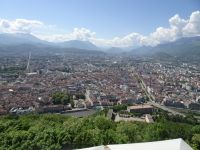 Grenoble, Blick auf Innenstadt &ndash; &copy; Hartwig Köllner (Eberhardt TRAVEL)