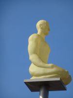 Nizza, eine der sieben Charaktere von Jaume Plensa &ndash; &copy; Hartwig Köllner (Eberhardt TRAVEL)