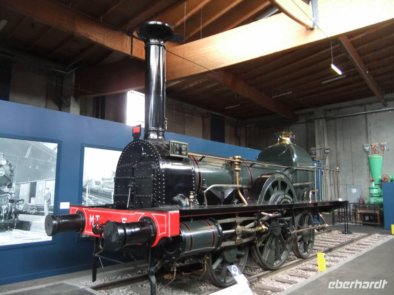 Mulhouse. Eisenbahnmuseum &ndash; &copy; Peter Großer (Eberhardt TRAVEL)