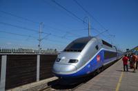 376 Avignon, Fahrt mit dem TGV nach Lyon &ndash; &copy; Konrad Füssel (Eberhardt TRAVEL)