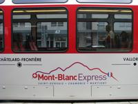 grenzüberschreitend - Mont-Blanc Express &ndash; &copy; Roswitha Zytowski (Eberhardt TRAVEL)