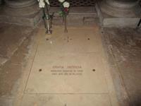Grab von Fürstin Gracia in der Kathedrale von Monaco &ndash; &copy; Peter Rudolph (Eberhardt TRAVEL)