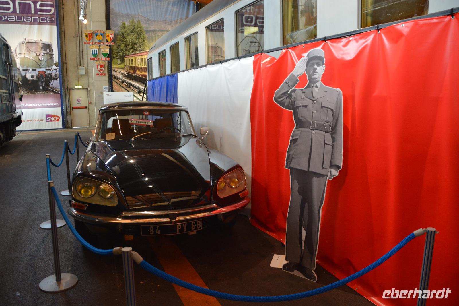 Charles de Gaulle und sein PKW &ndash; &copy; Gina Egenolf (Eberhardt TRAVEL)