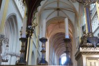 Tag 7 Stadtführung Quimper, Kathedrale, Blick ins Schiff &ndash; &copy; Gabriele Sauer (Eberhardt TRAVEL)