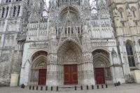 Tag 10 Rouen, Kathedrale Westportale &ndash; &copy; Gabriele Sauer (Eberhardt TRAVEL)