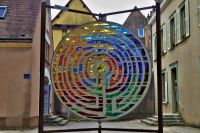 Tag 8 Chartres, Jacques Loire, Labyrinth &ndash; &copy; Gabriele Sauer (Eberhardt TRAVEL)