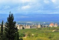 erster Blick auf Carcassonne &ndash; &copy; Gina Egenolf (Eberhardt TRAVEL)