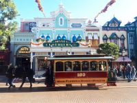 Disneyland Park Pferdestraßenbahn &ndash; &copy; Sabine Herda (Eberhardt TRAVEL)