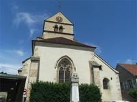 Dorfkirche im Burgund