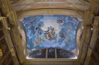 Tag 4 Besuch im Fürstentum Monaco, Gnadenkapelle, Deckenfresco &ndash; &copy; Gabriele Sauer (Eberhardt TRAVEL)