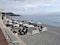 Tag 6 Nizza, Strandbar &ndash; &copy; Gabriele Sauer (Eberhardt TRAVEL)