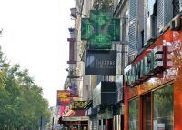 historische Vergnügungsmeile am 
