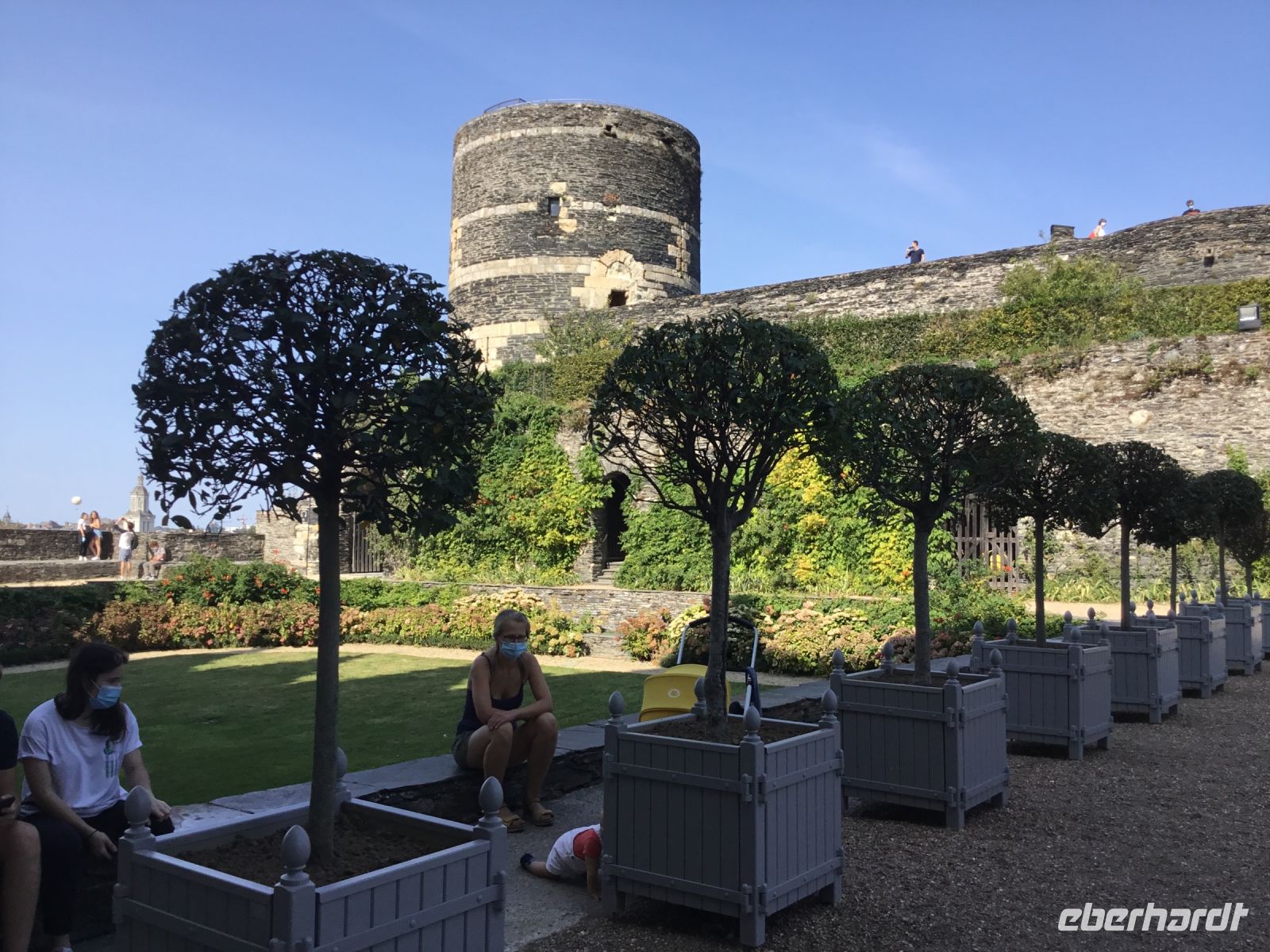 Angers im Schlosshof &ndash; &copy; Roswitha Zytowski (Eberhardt TRAVEL)