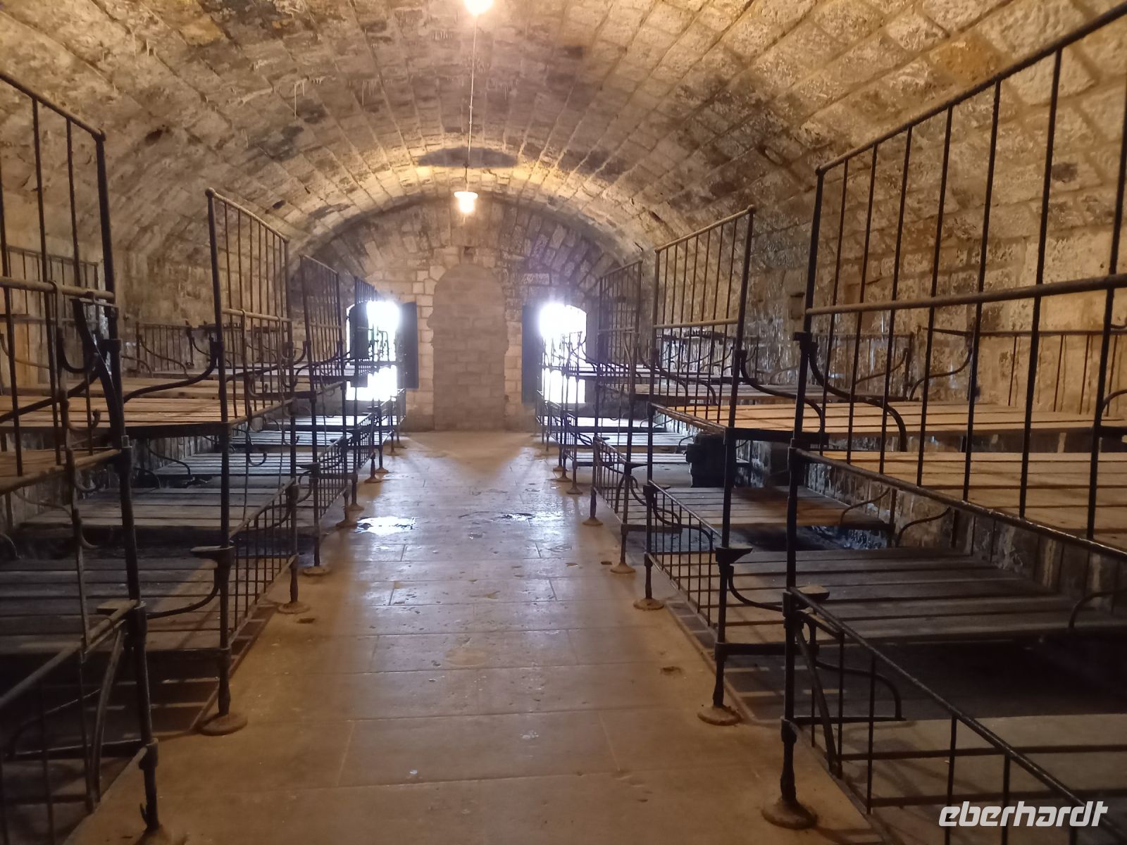 Alte Soldentenunterkunft im Fort Doaumont &ndash; &copy; Dr. Michael Krause (Eberhardt TRAVEL)