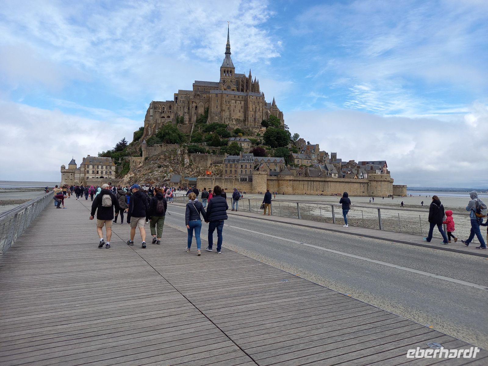 Abscheid vom Mont St. Michel &ndash; &copy; Dr. Michael Krause (Eberhardt TRAVEL)