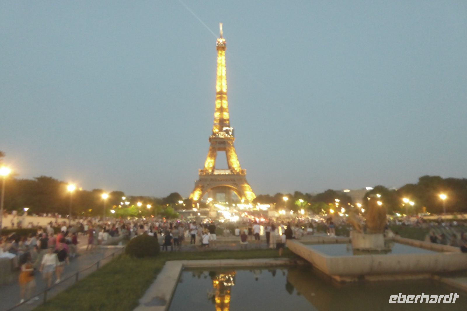 Tag 1 18.06.2022 Paris by night   &ndash; &copy; Gabriele Sauer (Eberhardt TRAVEL)