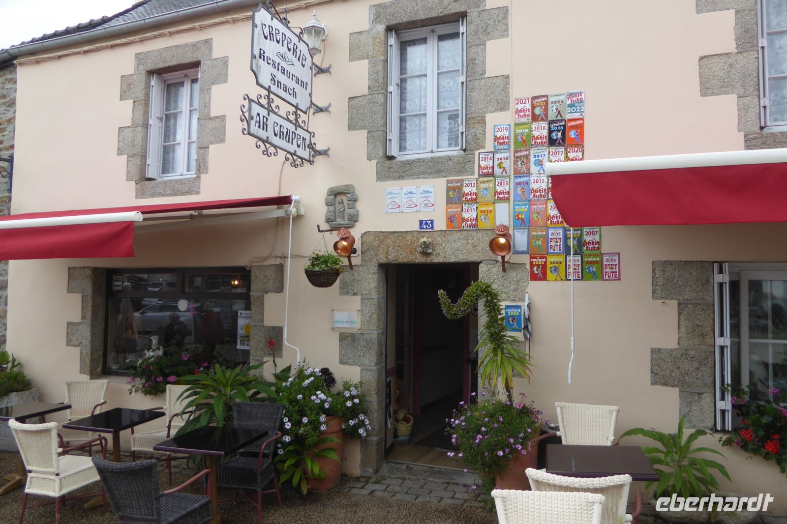 Tag 6 23.06.2022 Guimilliau, Crêperie Ar Chupen &ndash; &copy; Gabriele Sauer (Eberhardt TRAVEL)