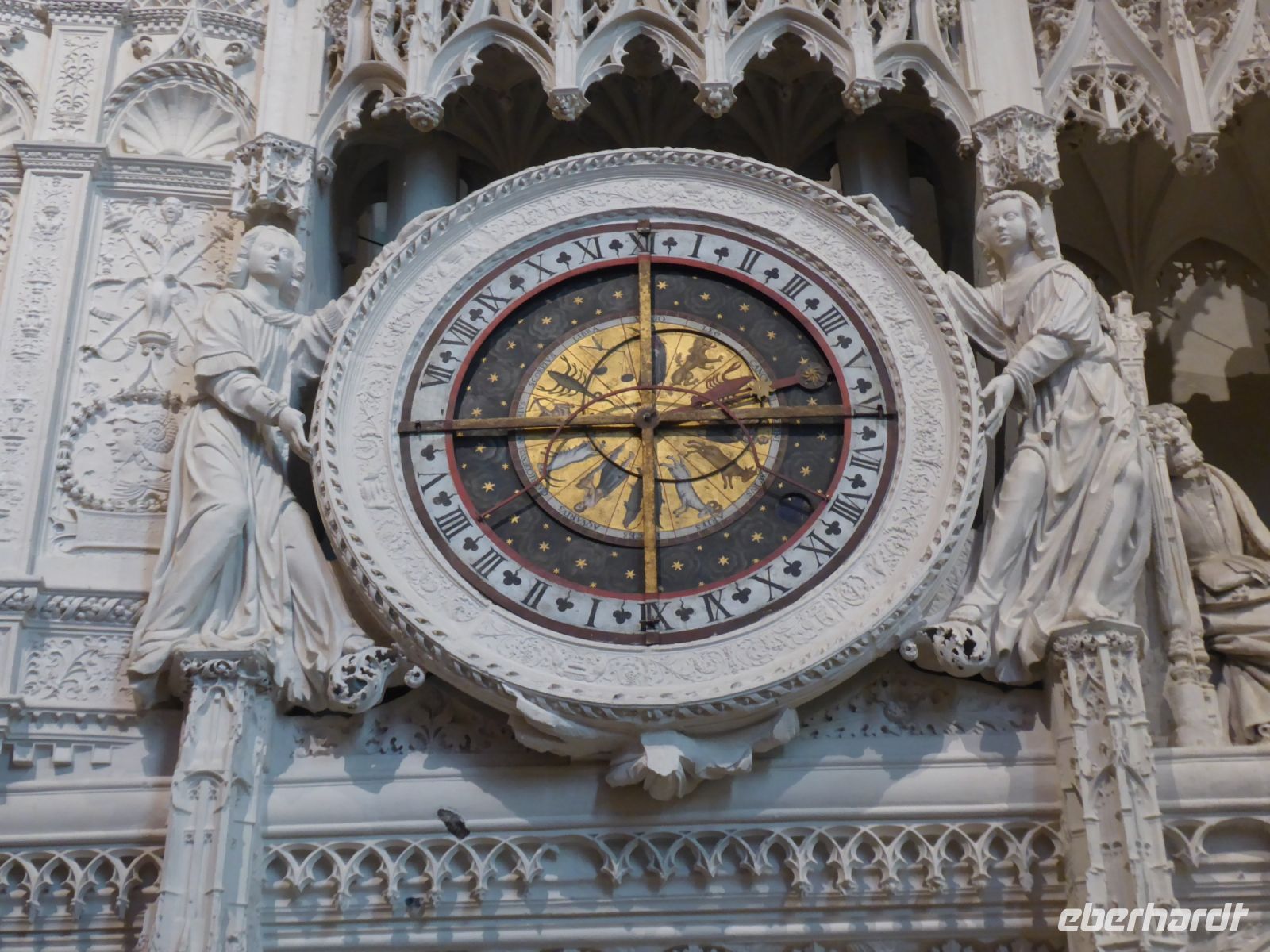 Tag 8 25.06.2022 Chartres, Kathedrale, Detail &ndash; &copy; Gabriele Sauer (Eberhardt TRAVEL)