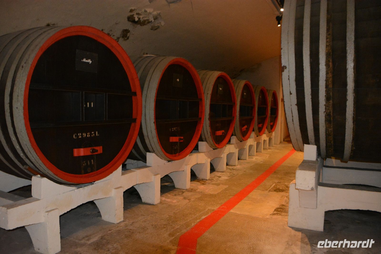 Mumm-Weinfässer &ndash; &copy; Gina Egenolf (Eberhardt TRAVEL)