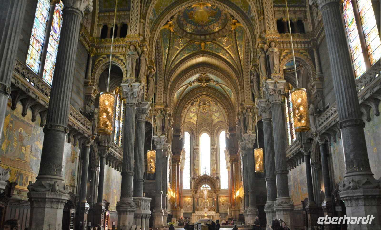 in der Kathedrale Fourvière &ndash; &copy; Gina Egenolf (Eberhardt TRAVEL)