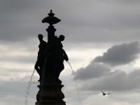 Brunnen auf dem Börsenplatz Nahaufnahme &ndash; &copy; Gina Egenolf (Eberhardt TRAVEL)