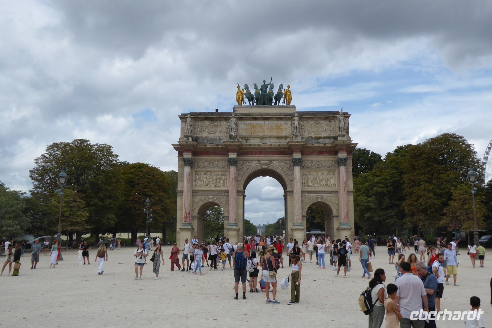 Paris Petit Tag 3 25.07.2022  Arc du Triomphe du Carrousel &ndash; &copy; Gabriele Sauer (Eberhardt TRAVEL)