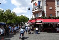 Paris Petit Tag 5 27.07.2022 Place du Tertre &ndash; &copy; Gabriele Sauer (Eberhardt TRAVEL)