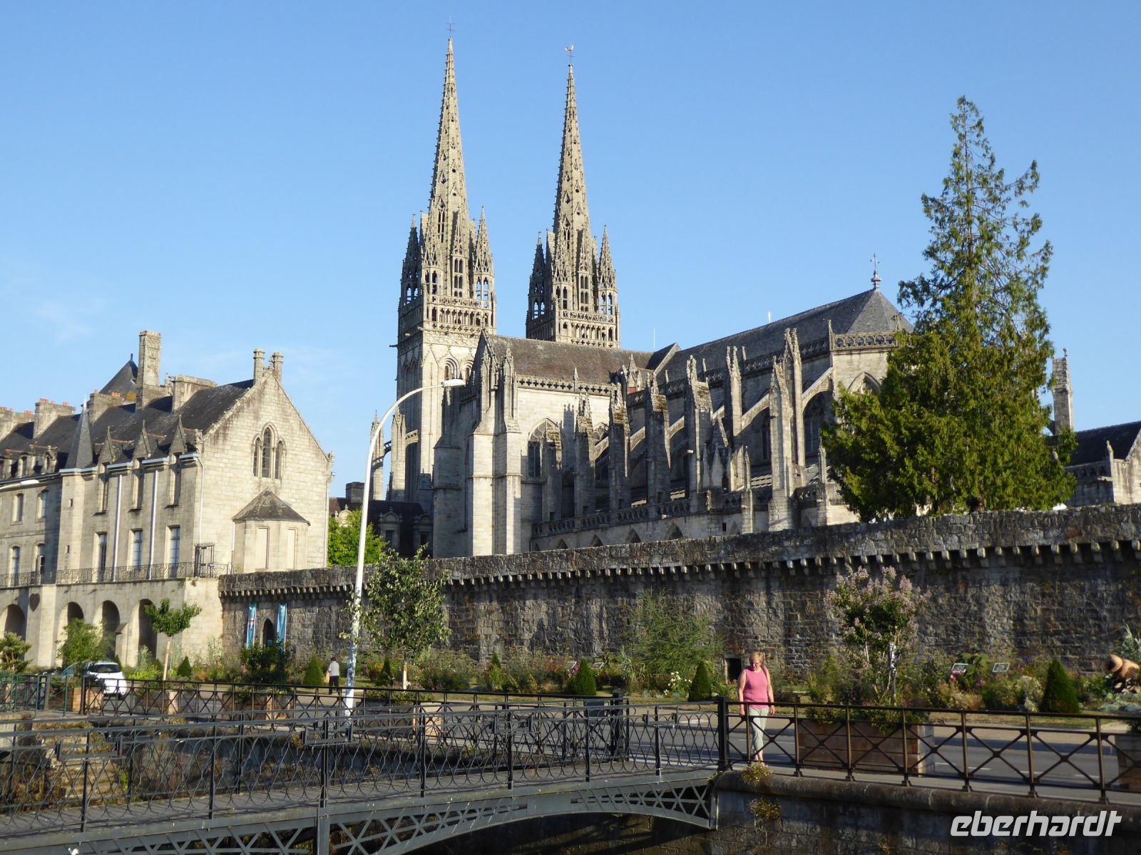 Tag 6 11.08.2022 Kathedrale St. Corentin, Quimper &ndash; &copy; Gabriele Sauer (Eberhardt TRAVEL)