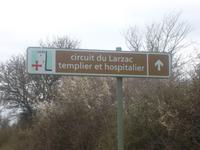 Schild an der 