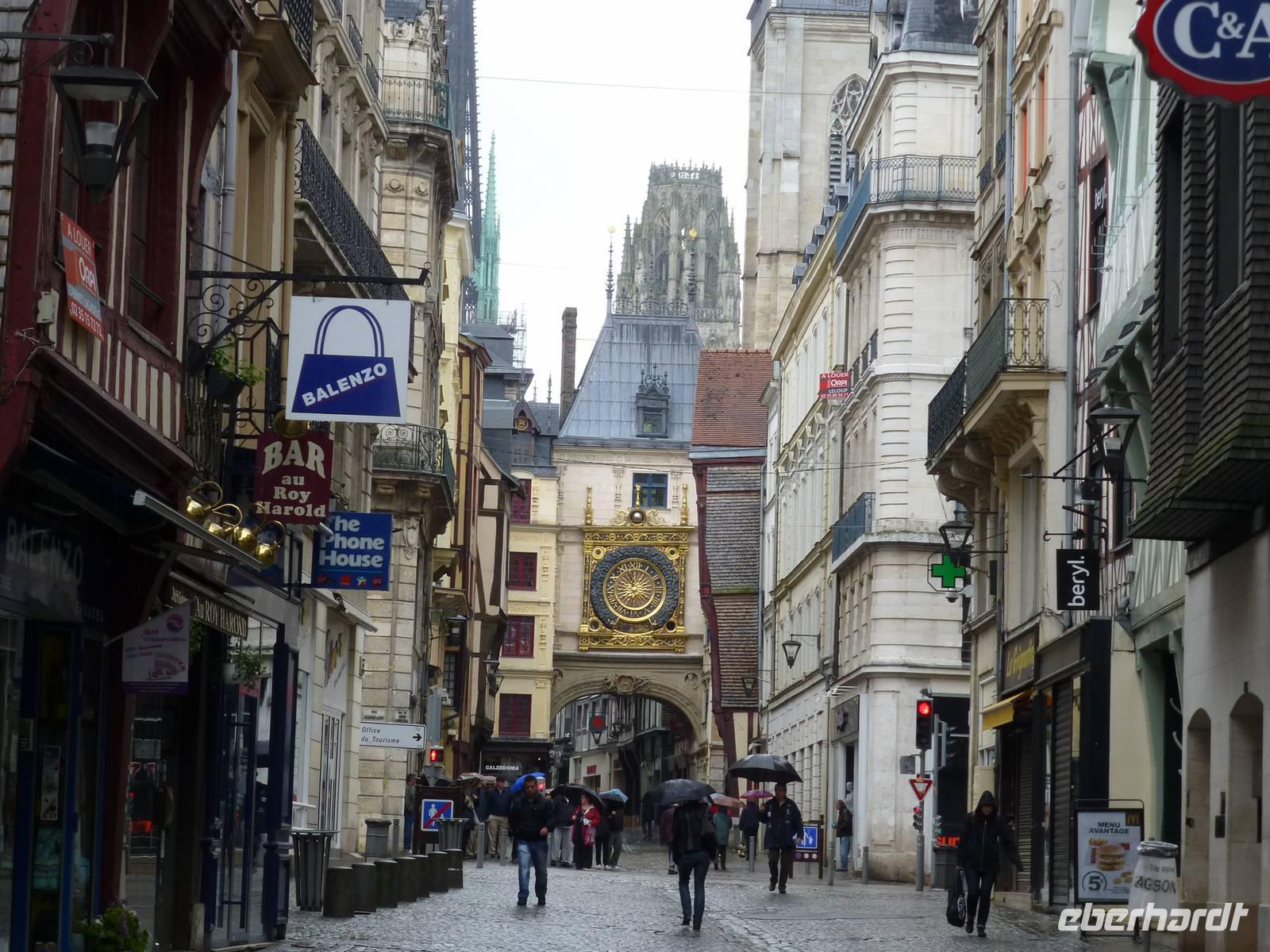 Rouen - Uhr Gros Horloge &ndash; &copy; Claudia Bernhardt (Eberhardt TRAVEL)