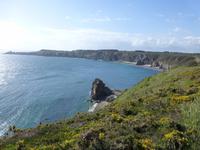 Cap Frehel Bucht mit Fort La Latte &ndash; &copy; Claudia Bernhardt (Eberhardt TRAVEL)