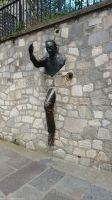 Paris - Montmartre - Le Passe-Muraille - Filmkomödie 