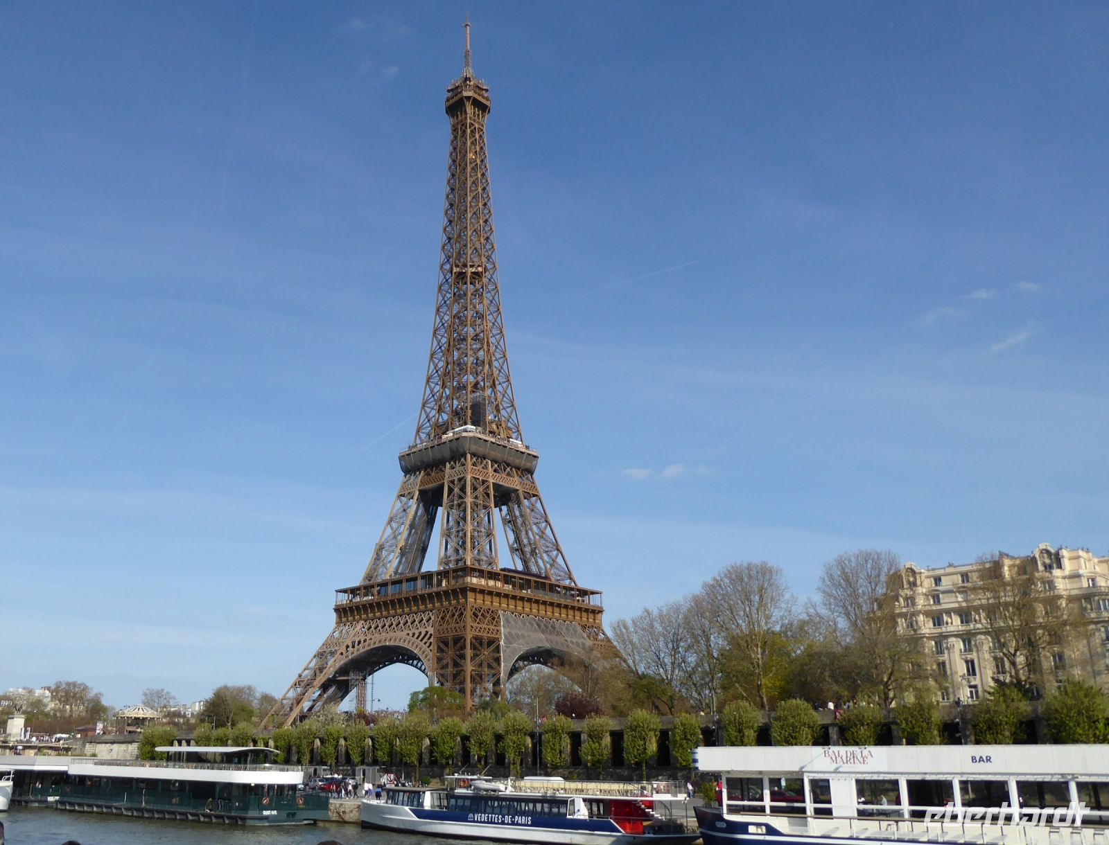 Tag 4 09.04.2023 Schifahrt auf der Seine, Eiffelturm &ndash; &copy; Gabriele Sauer (Eberhardt TRAVEL)