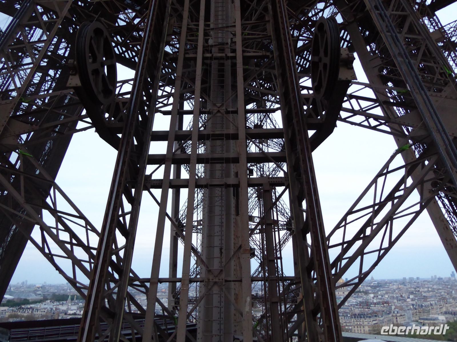 Tag 4 09.04.2023 Blick vom Eiffelturm &ndash; &copy; Gabriele Sauer (Eberhardt TRAVEL)