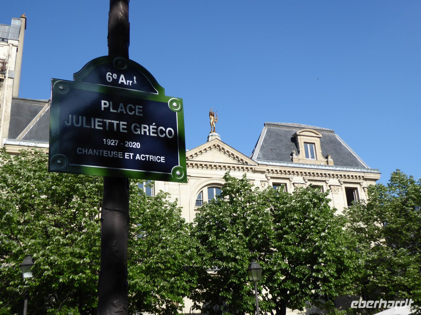 Tag 4 01.05.2023  St. Germain-des-Prés, Stadtführung &ndash; &copy; Gabriele Sauer (Eberhardt TRAVEL)