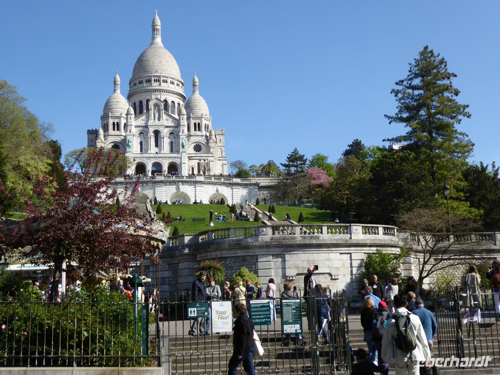 Tag 5 02.05.2023  geführter Entdeckerspaziergang über den Montmartre, Sacré-Coeur &ndash; &copy; Gabriele Sauer (Eberhardt TRAVEL)