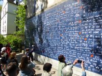 Tag 5 02.05.2023  geführter Entdeckerspaziergang über den Montmartre, Le mur je t´aime &ndash; &copy; Gabriele Sauer (Eberhardt TRAVEL)