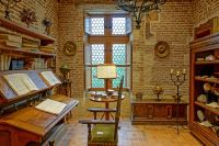 Radreise an die Loire im Mai 2023 - Arbeitszimmer Leonardos in Clos Luce &ndash; &copy; Ekkehard Villing (Eberhardt TRAVEL)