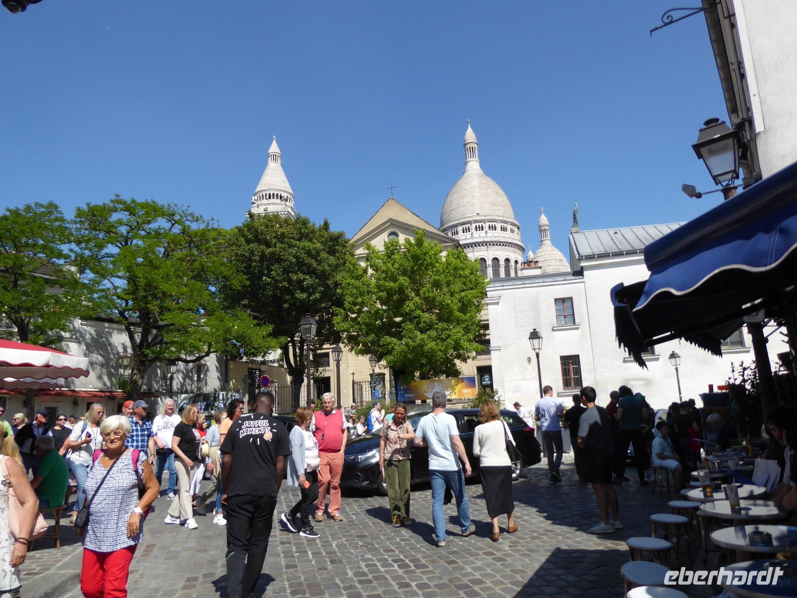 Tag 5  31.05.2023 Spaziergang auf dem Montmartre, Place de Tertre &ndash; &copy; Gabriele Sauer (Eberhardt TRAVEL)