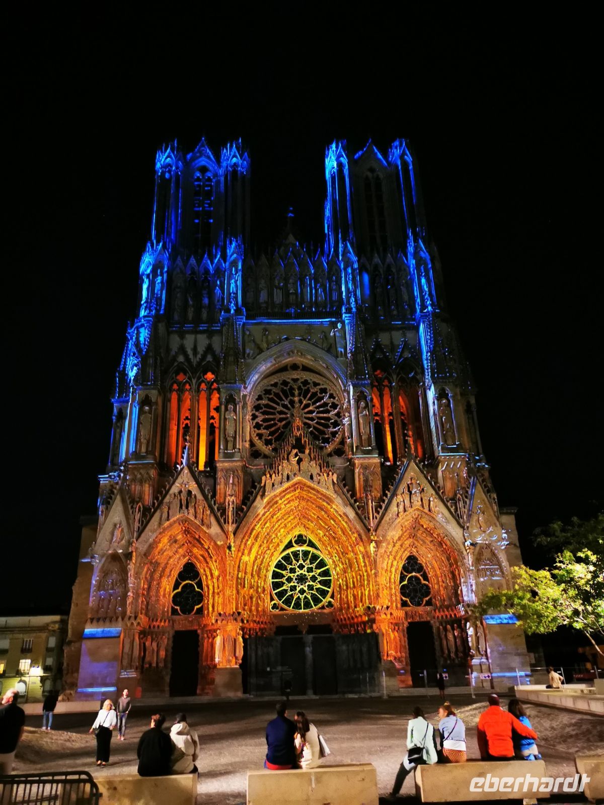 Tag 10 28.08.2023 Nachtspaziergang in Reims &ndash; &copy; Gabriele Sauer (Eberhardt TRAVEL)