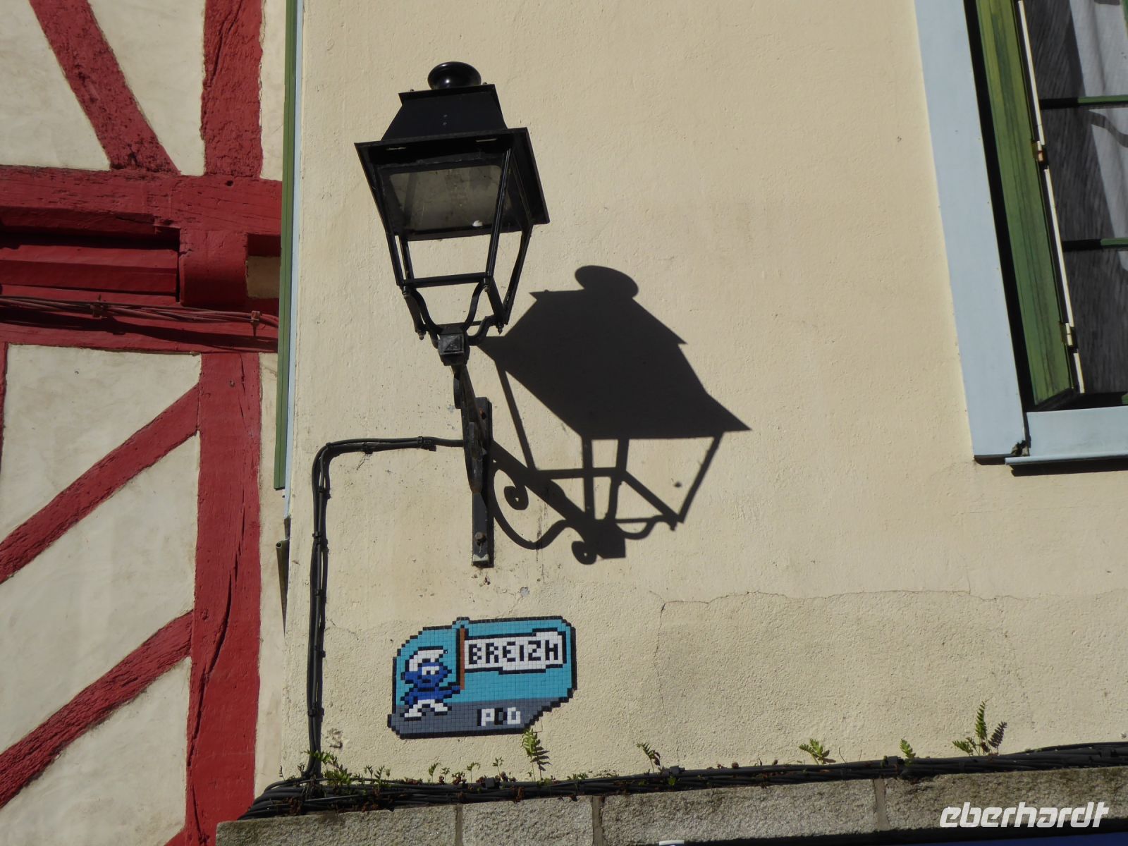 Tag 3 21.08.2023 Stadtführung in Vannes, Streetart &ndash; &copy; Gabriele Sauer (Eberhardt TRAVEL)