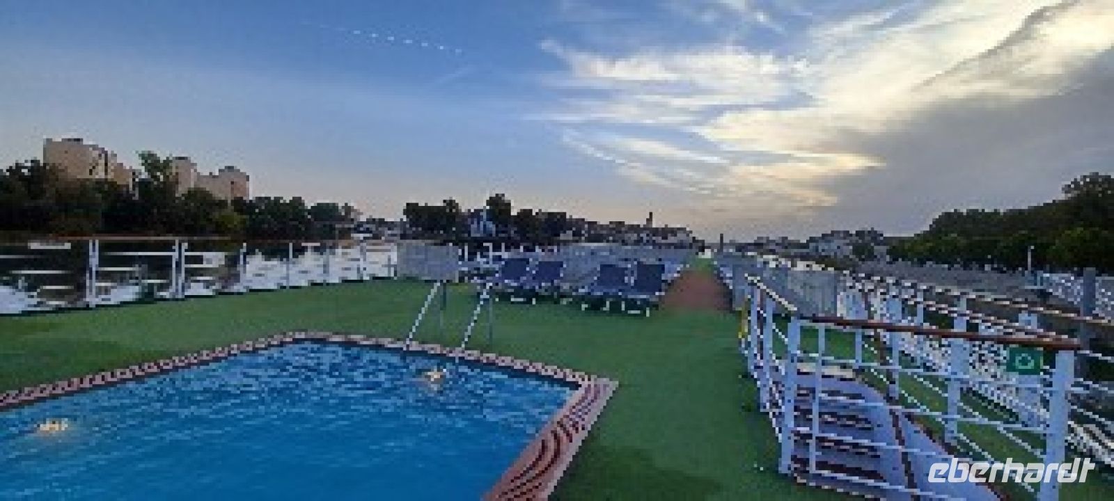 A-Rosa - an Deck &ndash; &copy; Ute Solf (Eberhardt TRAVEL)