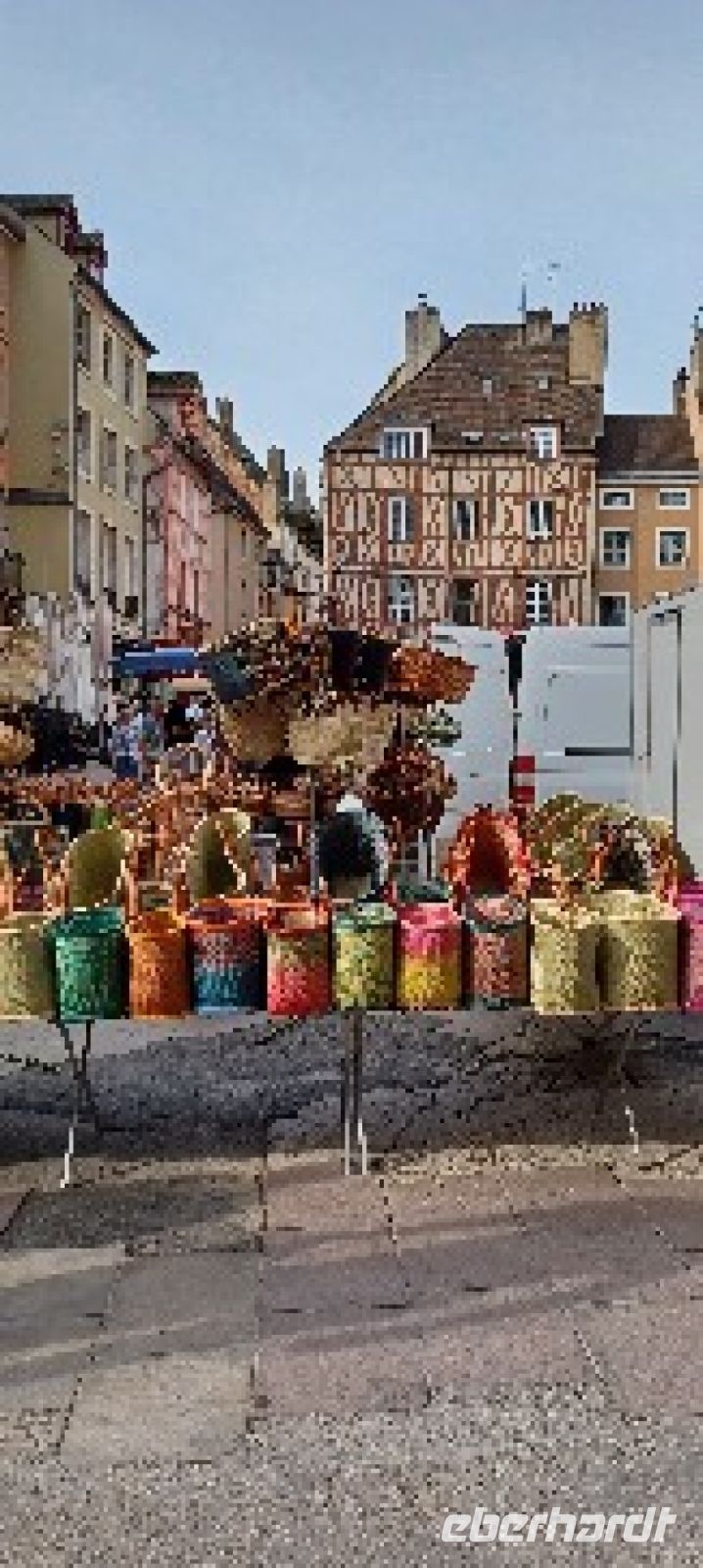 Chalon-sur-Saône: Marktstand &ndash; &copy; Ute Solf (Eberhardt TRAVEL)