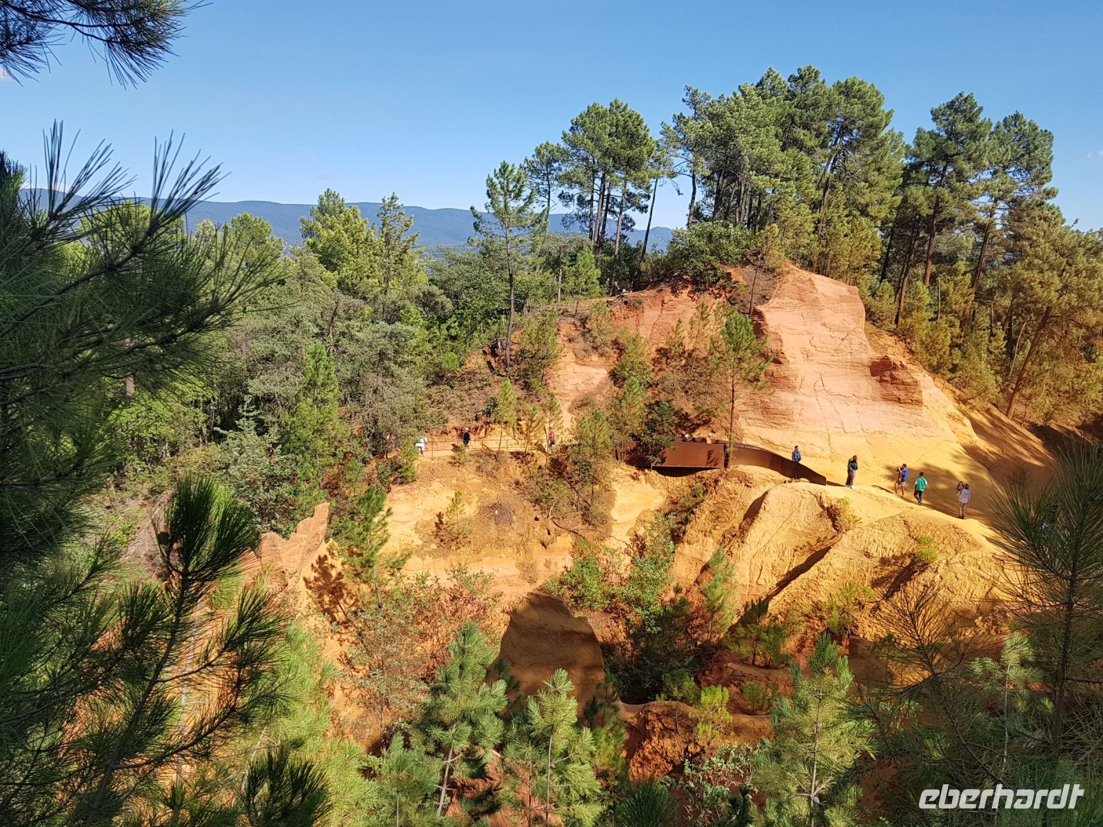Ockersteinbruch von Roussillon &ndash; &copy; Beate Schroedter (Eberhardt TRAVEL)
